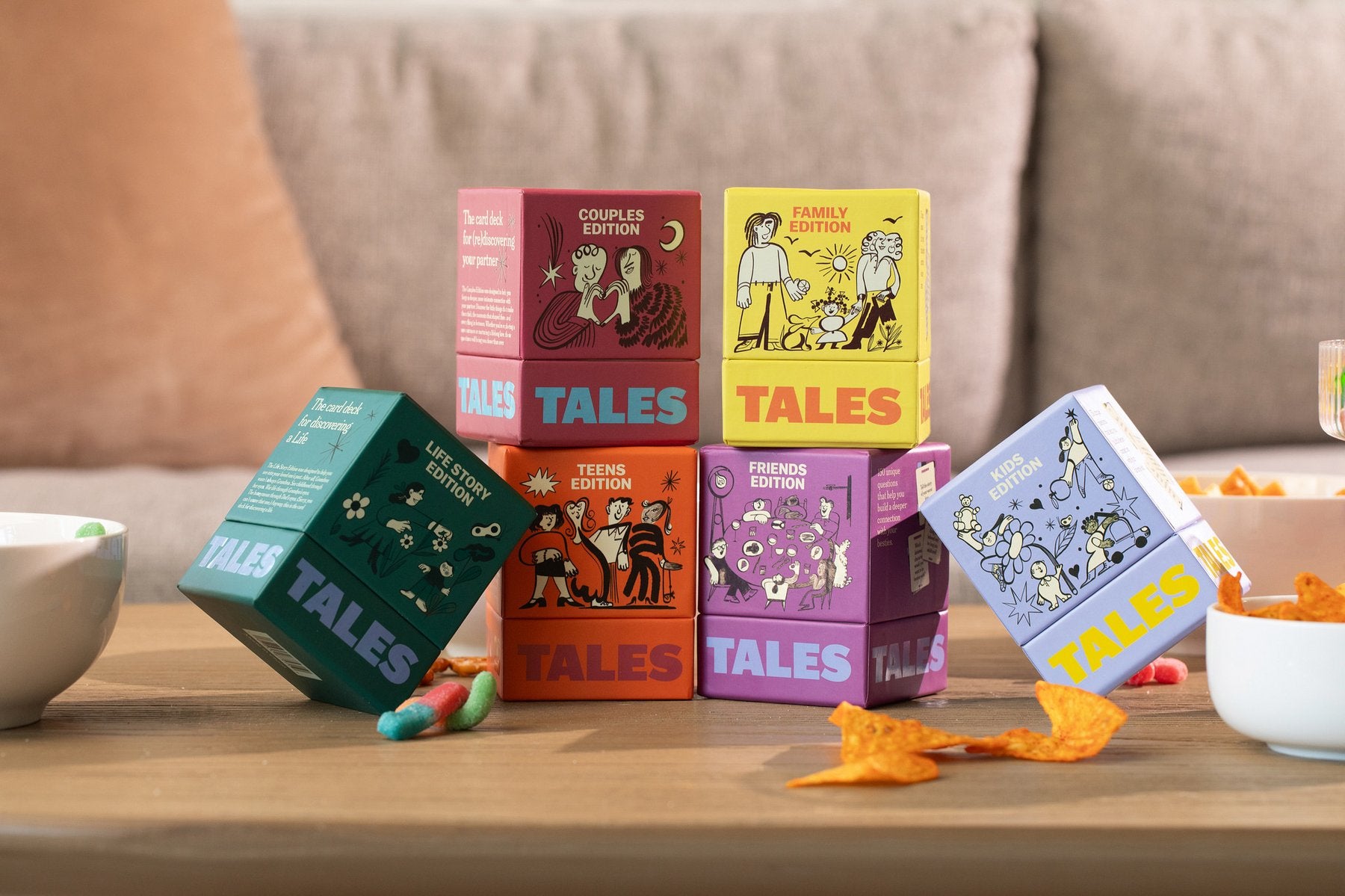 Card games for better conversations.