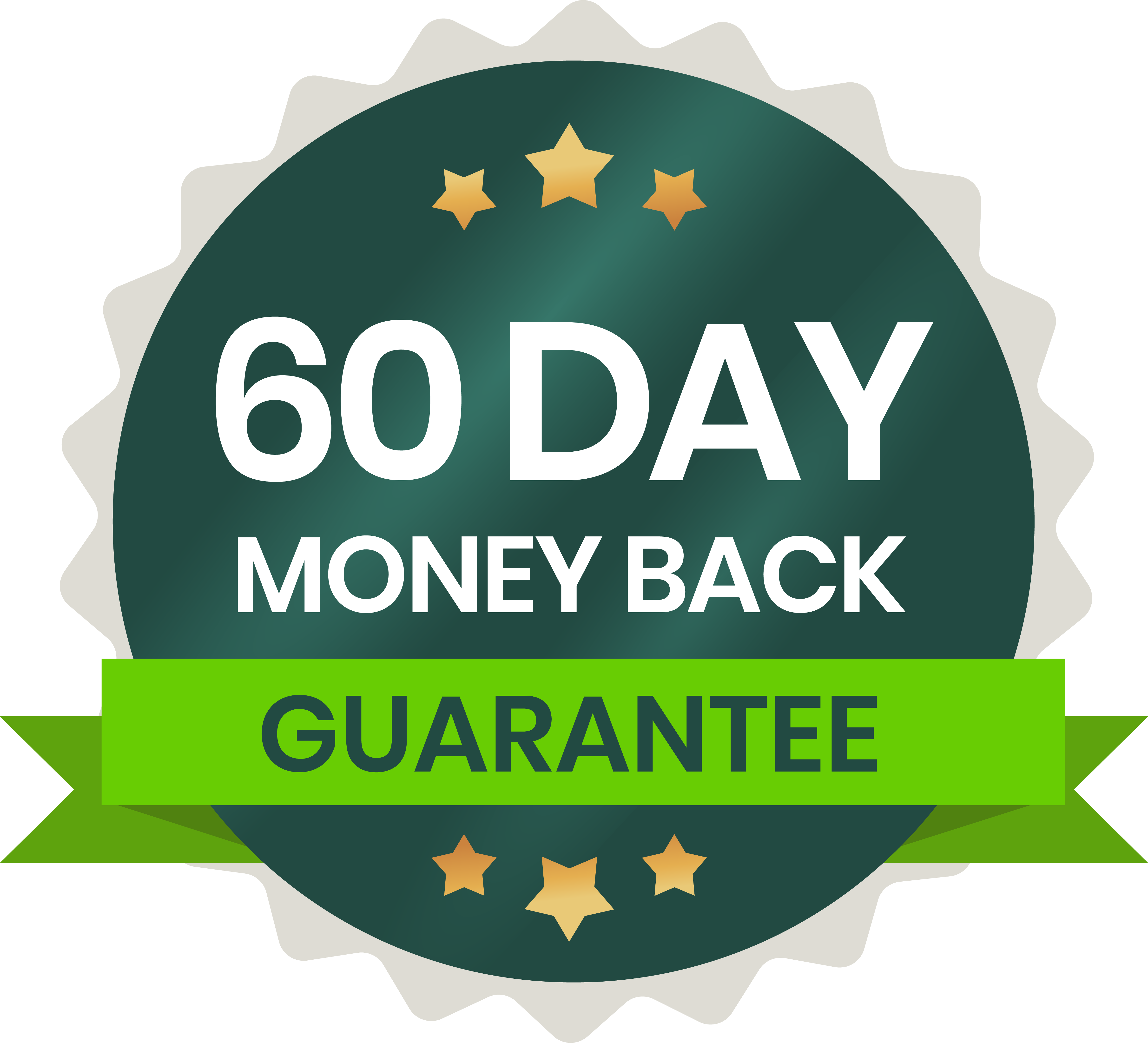 60-DAY MONEYBACK GUARANTEE