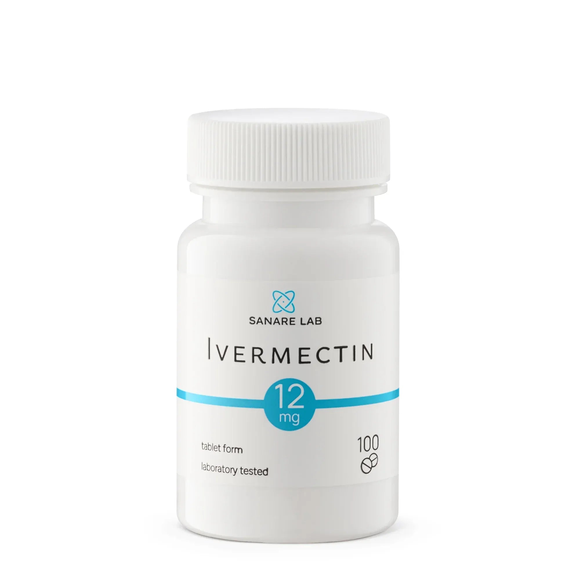 Ivermectin 12 mg — 100 Tablets